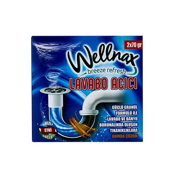 WELLNAX LAVABO AÇICI 2Lİ 70GR*36