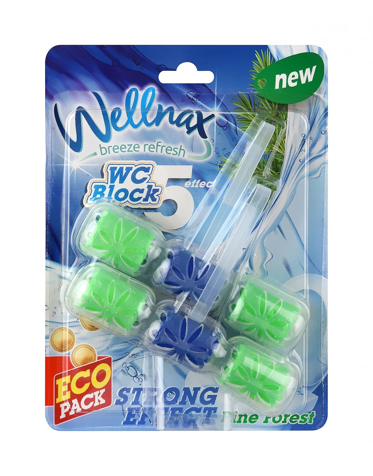 WELLNAX WC BLOK İKİLİ EKO ÇAM *24