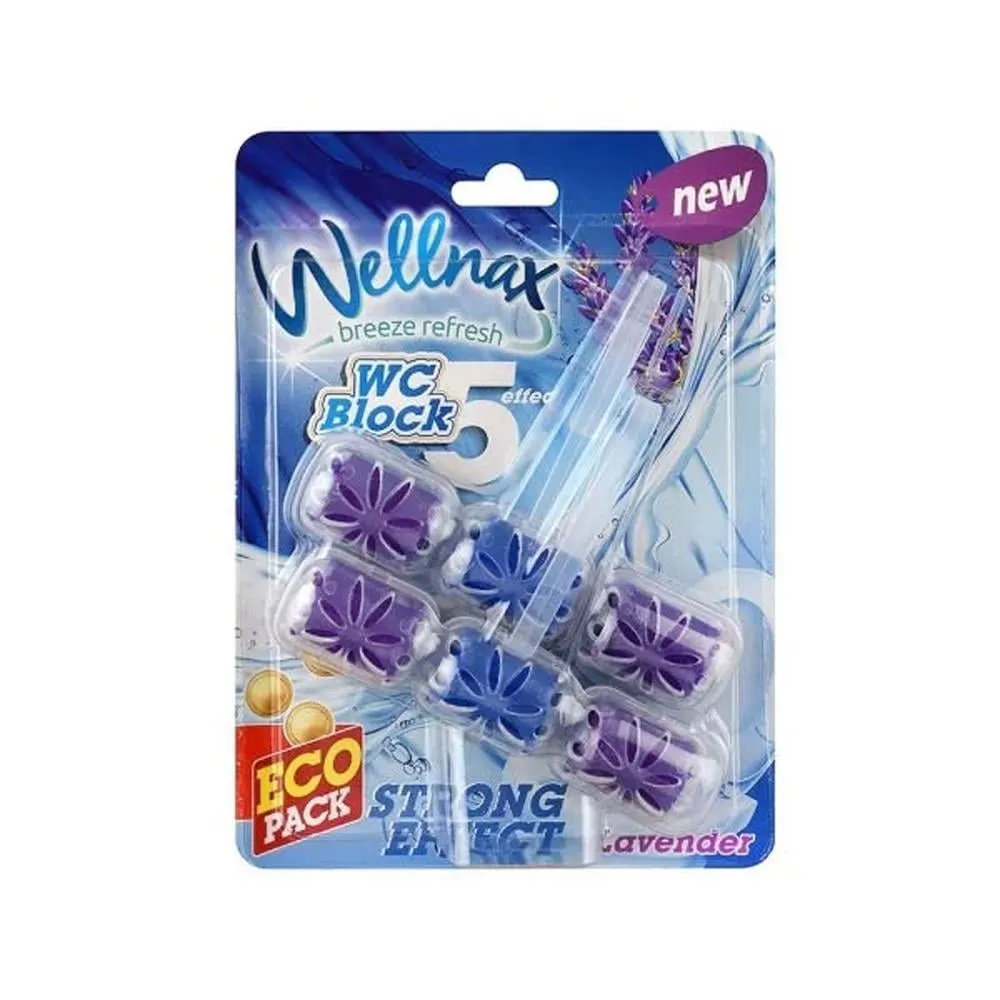 WELLNAX WC BLOK İKİLİ EKO LAVANTA*24