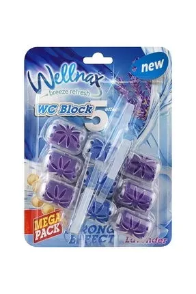 WELLNAX WC BLOK ÜÇLÜ MEGA LAVANTA*24