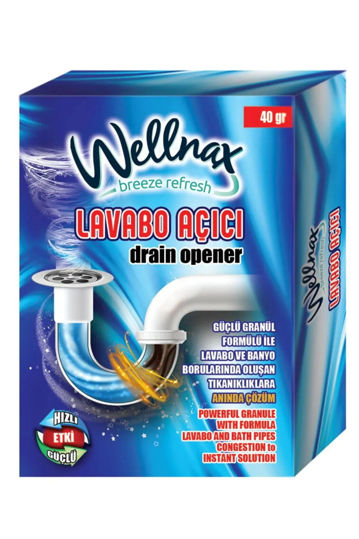 WELLNAX LAVABO AÇICI 40GR*24*