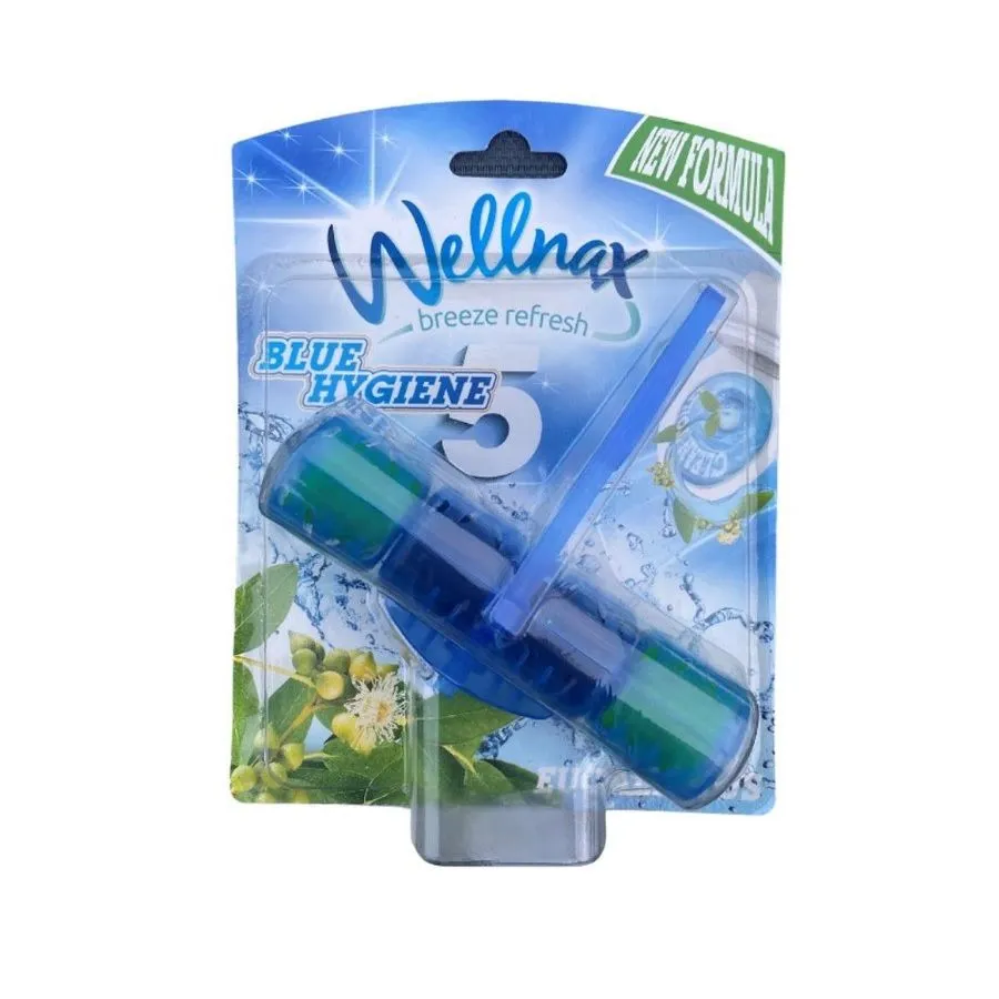WELLNAX WC BLOK MAVİ SU TEKLİ OKALİPTUS*24