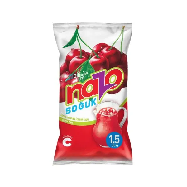 NAZO TOZ İÇECEK VİŞNE TEKLİ 9GR*24*