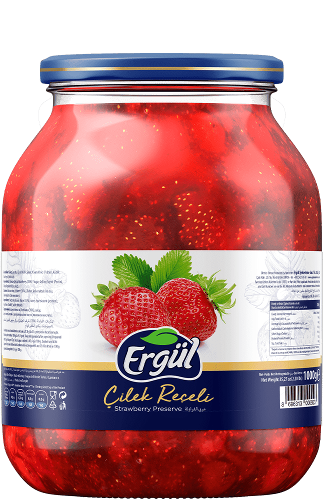 ERGÜL REÇEL 800GR GÜL*9*