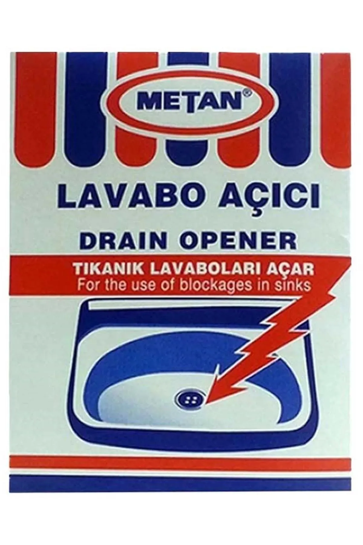 METAN LAVABO AÇ 40GR*12*