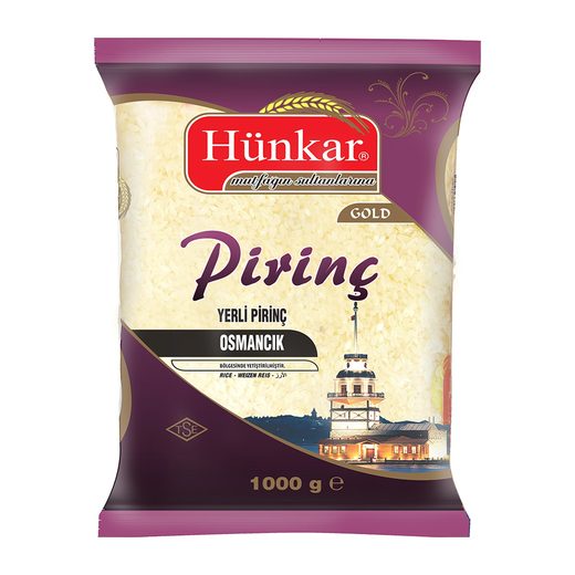 HÜNKAR PİLAVLIK PİRİNÇ(YERLİ) OSMANCIK 1KG*16*