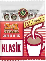 KAHVE DÜNYASI 2+1 8Lİ POŞET*24*