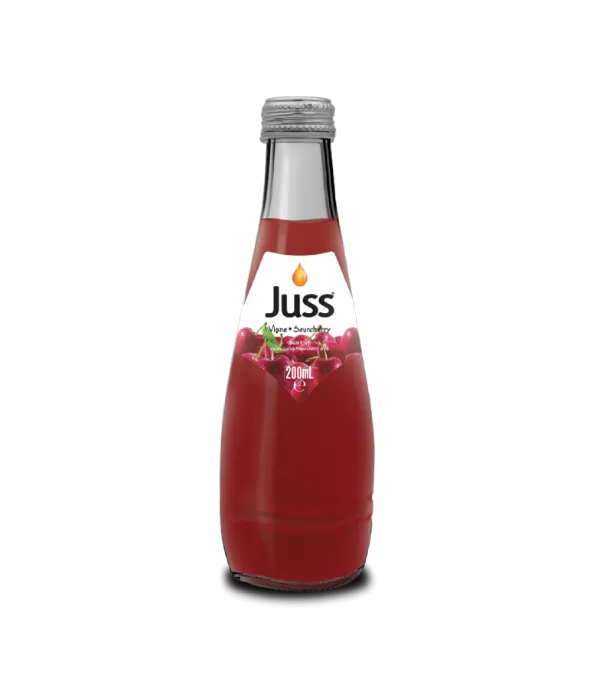 JUSS CAM 200ML VİŞNE 4LÜ MP*6