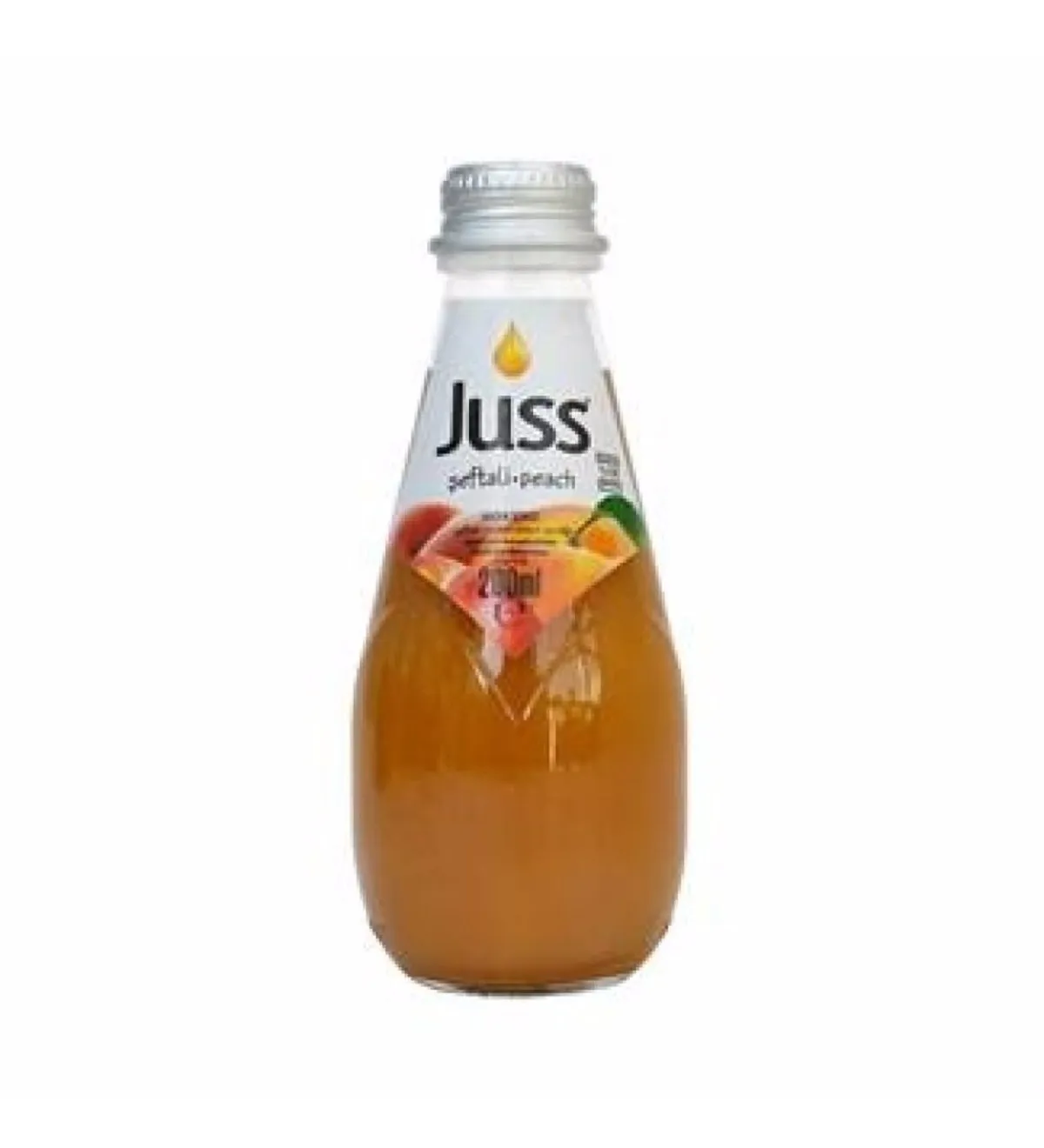 JUSS CAM 200ML ŞEFTALİ 4LÜ MP*6