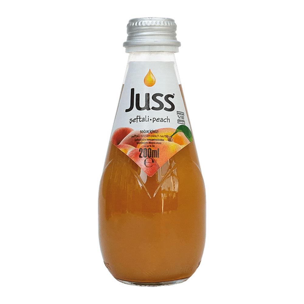 JUSS CAM 200ML ŞEFTALİ 4LÜ MP*6