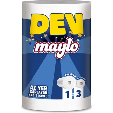 MAYLO DEV 55 İÇTEN ÇEKMELİ  HAVLU *6*