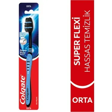 COLGATE DİŞ FIRÇASI SÜPER FLEXİ SİYAH*12*
