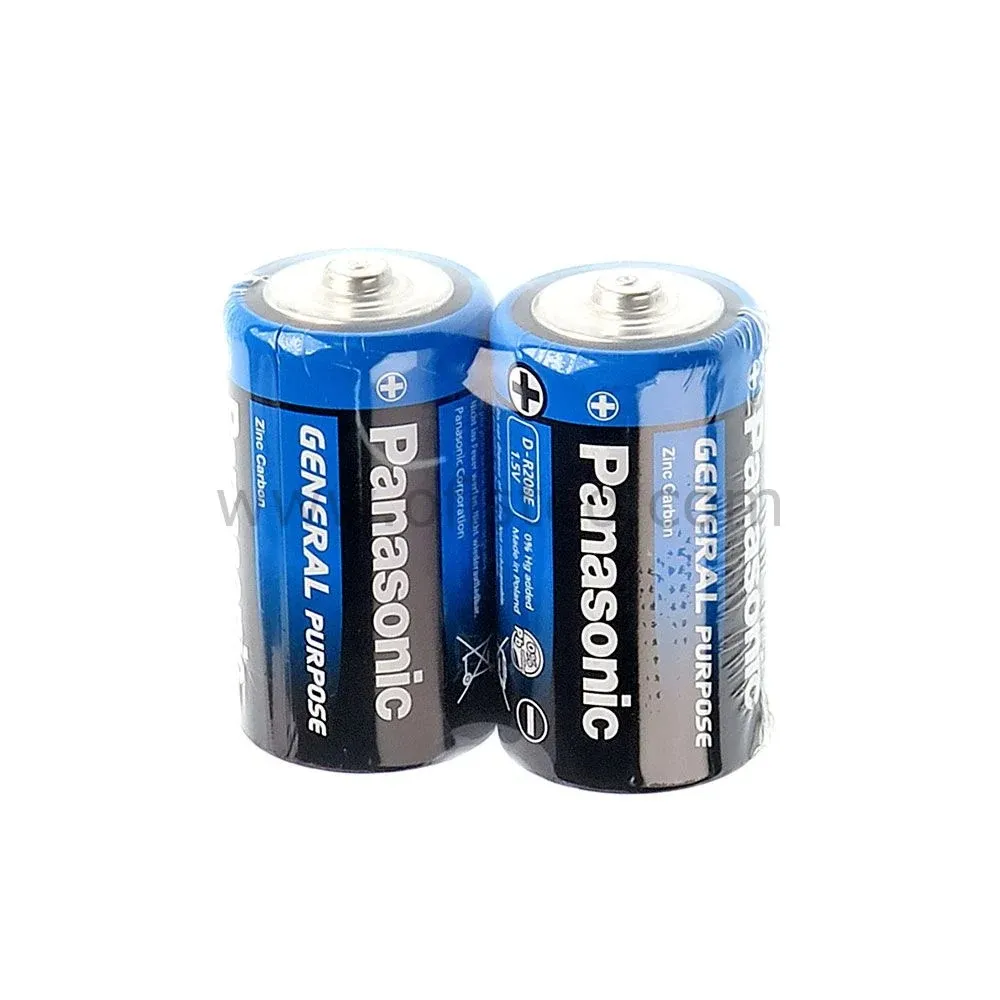 PANASONİC KALIN PİL 2Lİ*12*